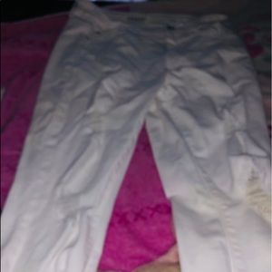White jeans